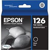 Epson T126 OEM Multipack - 1 Cyan (T1262), 1 Magenta (T1263), 1 Yellow (T1264), and 1 Black (T1261)
