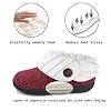 Wishcotton-Womens-Cute-Comfy-Fuzzy-Felt-Memory-Foam-Slippers-Indoor-Outdoor-Nonslip-Rubber-Sole-House-Shoes