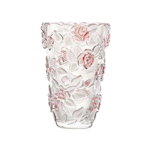Pfaltzgraff Tea Rose Glass Vase