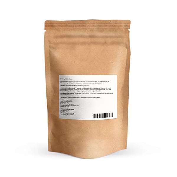 Moringa Blüten/Tee - 40 g - „Wunderbaum“, „Meerrettichbaum“ - Moringablüten - 100% vegan - in Rohkosqualität - zur… – Bild 4