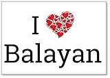 I Love Balayan, fridge magnet