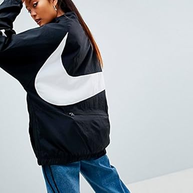 nike swoosh half zip jacket