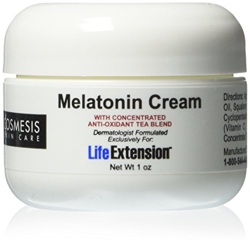 Life extension melatonin cream, 1 ounce