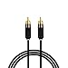 iXCC RCA Subwoofer Cable, 6 Feet Dual Shielded Gold-Plated RCA Male to RCA Male Stereo Audio Cable Connectors
