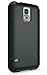 TUDIA LITE TPU Bumper Protective Case for Samsung Galaxy S5 ** ONLY Compatible with Samsung Galaxy S 5 Wireless Charging Battery Cover** (Black)