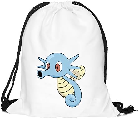 Orlesp Original Shoulder Bag Pumping Rope Backpack Pattern Printed Bundle Mouth Single Pocket
