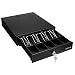 ROVSUN Cash Register Drawer 4 Bill 5 Coin, Money Storage Box Tray with Lock, RJ11 Cable Receipt Printer Required, Perfect for Point of Sale Small Business(13'' x 15'') primary