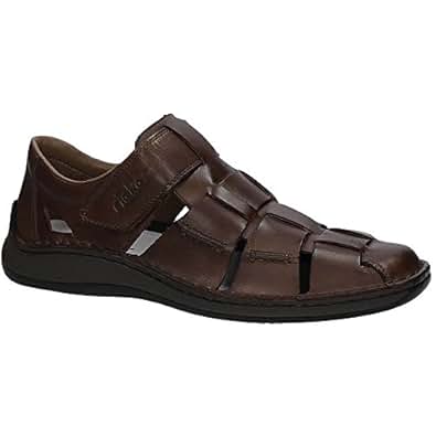 Amazon.com | Rieker Bond Mens Wide-Fit Fisherman Casual Shoe | Sandals