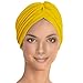 CoverYourHair Turban Head Wrap - Turbans for Women 12 Pack Bright Colors - Pretied Turbans - Stretchy Turban Hats - Turban Chemo