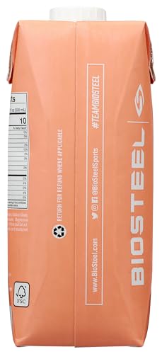 BIOSTEEL, SPORTS DRINK PEACH MANGO FLAVOR, 16.7 OUNCE