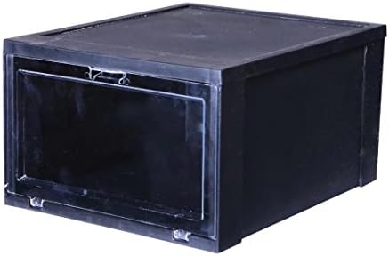 YZXJ 2 Pack Shoe Boxes Large Capacity Acrylic Shoes Storage Box Transparent Shoes Organizer Women Organizers Stackable Home Wardrobe Storage Basketball Boxes
