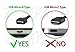 Pwr UL Listed 5.25V 3A Charger (NOT USВ-С) for HP-Chromebook-11 G1 G2 Pavilion x2 10; 10-k010nr 10-k077nr 11-1101 11-1121us PA-1150-22GO AC Adapter Extra Long Power Cord- !Low Power Charger Fixed!