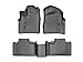 2016-2017 Jeep Grand Cherokee Weathertech Custom Fit Floorliners (1st and 2nd Row) - Black