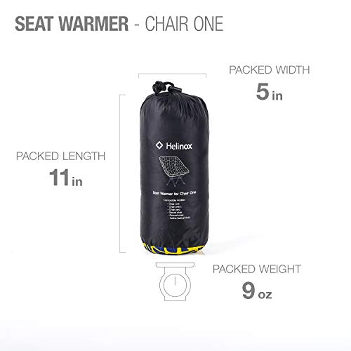 Helinox Stoelverwarmer voor concert- / draaistoel/grondstoel, black-flow line - Image 3