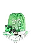 Kids Adventure Explorer Kit, Kids Outdoor Toys for Boys Girls, STEM Boys Girls Toys, Binoculars, Flashlight, Compass, Whistle, Magnifying Glass, Best 3-10 Year Old Boy Toys