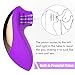 Rabbit G-spot Clitoral Sucking Vibrator for clit Nipple Stimulation, Treediride Rechargeable Silicone Vagina Anal Mini Sucker Waterproof Licking Tongue Vibrators Sex Toy with 10 Modes Women (Style 3)