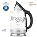 Vianté KET-10 Electric Water Kettle, 1.7 L, Gray/Stainless Steel