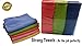 BEST 8pc Soft Microfiber Cleaning & Drying Cloths KIT – Window Car (SET OF 4 + 1 Bonus) + EXTRA LARGE Floor Microfiber Squeegee Cloths 29