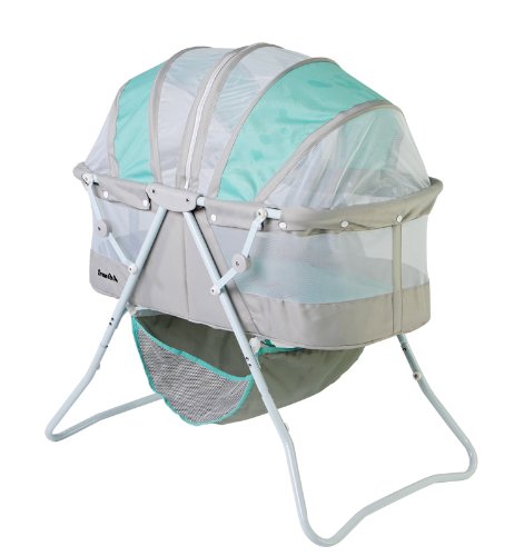 Dream On Me Karley Bassinet, Blue and Grey, Baby & Kids Zone