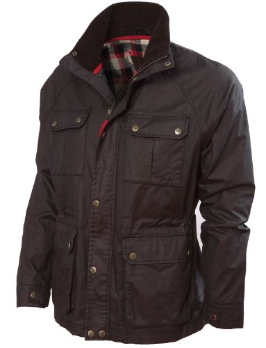 VEDONEIRE Mens Wax Jacket (3050 BROWN) motorbike style designer coat from Ireland VEDONEIRE Mens Wax Jacket (3050 BROWN) motorbike style designer coat from Ireland