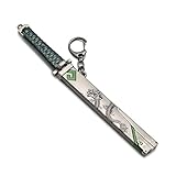 PS4 Game Overwatch Weapon Model Fashion Alloy Key Chain Pendant Cosplay Key Rings