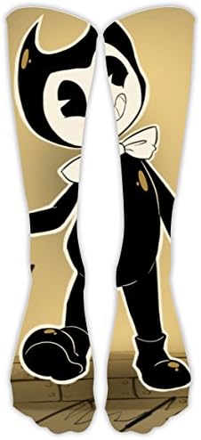 SHIBICHENGA Men Women Various High Stockings Bendy-and-The-Ink Hose Tube Dresses Keep Warm Sports Socks