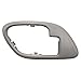 AutoandArt Brock Replacement Drivers Inside Inner Gray Door Handle Trim Bezel Compatible with 1995-2002 C/K Old Body Style Pickup Truck 15708079