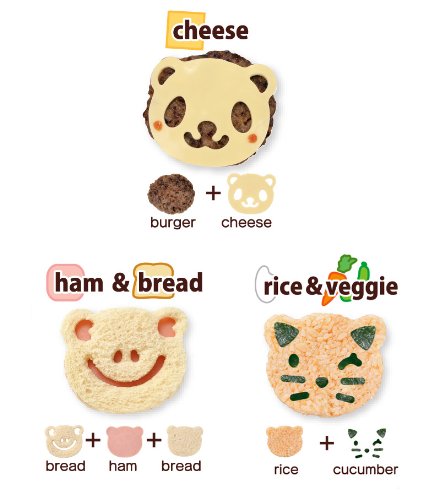 CuteZCute Animal Friends Food Deco Cutter and Stamp Kit 5 CuteZCute Animal Friends Food Deco Cutter and Stamp Kit - Image 6