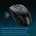 Forter i730 2.4GHz Wireless Gaming Mouse Optical Mice 1600 DPI, 4 Buttons, Nano Receiver for Pro Gamer PC Laptop Desktop Notebook – Blackthumb 1