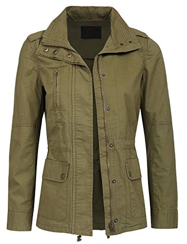 J. LOVNY Women's Versatile Military Anorak Jacket in Various Styles S-3XL