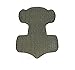 M-Tac Mjolnir Viking 3D PVC Morale Patches Military Tactical Army Morale (White)