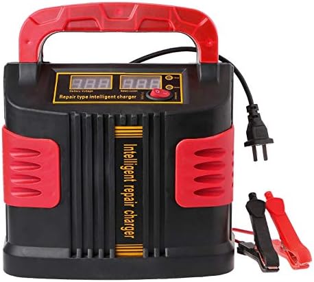 Aliaoforz 350W 14A AUTO Plus Adjust LCD Battery Charger 12V-24V Car Jump Starter Portable new