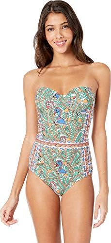 Tory Burch Swimwear Women's Printed Underwire One-Piece