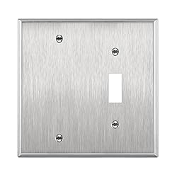 ENERLITES Combination Blank Device or Toggle Light
