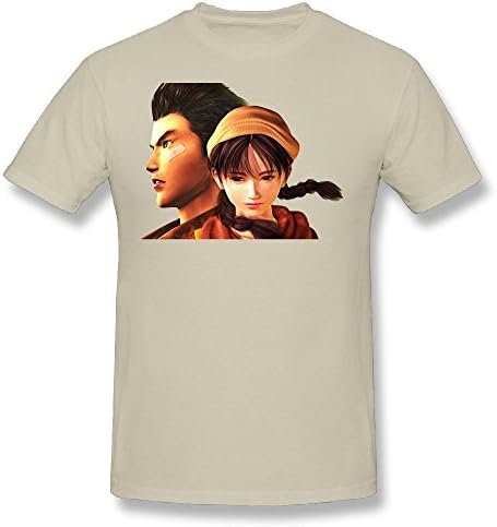 HUAYUANDA Men's Shenmue Sega Dreamcast Classic Video Game T-shirt S Natural Apparel