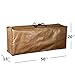 Abba Patio Handles Rectangular Cushion/Cover Storage Bag, 50''L x 13''W x 20''H, Brown