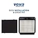 VEVA 1 Premium HEPA Filter Including 4 Carbon Pre Filters Compatible with AP-1512HH 3304899 CW Air Purifier Advanced Filters