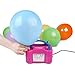 HEYFIT Balloon Pump, Portable Dual Nozzle Rose Red 110V 600W Electric Balloon Blower Automatic Inflator for Decoration Birthday Wedding Christmas Party