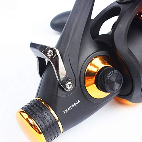 Bntteam 11bb Système De Freinage Avant Et Arrière Système D’embrayage Unidirectionnel Taille 1000-7000 Bobine De Pêche Entièrement En Métal P66 Moulinet De Pêche Carpe