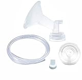 SpeCtra ORIGINAL XL 32mm Breast Shield Flange w/ Valve, Backflow Protector, and Tubing for SpeCtra Breast Pumps S1, S2, M1, S9 Made by SpeCtra Baby USA