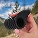 Rubber Scope Eyepiece 32mm Hunting Rifle Scope Rubber Eye Cover Protector Scope Eyeshade Sight Telescope Anti-Impact Eyepiece Extender