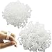 Tinksky Permanent Eyelash Makeup Tool Ink Cup Ring Holder Disposable Pigment Container for Eyebrow Tattooing,100pcs Rings and 100pcs Cups