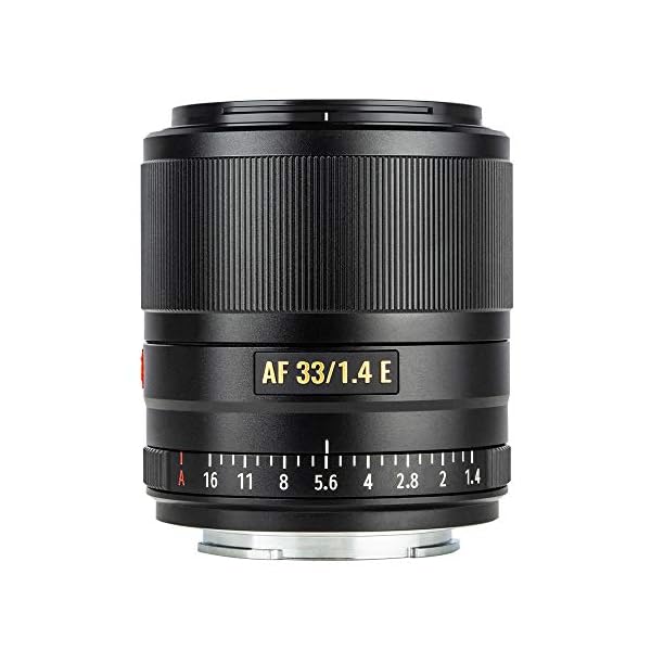 VILTROX Autofokus-Objektiv, 33mm F1.4 Kompatibel für Sony E-Mount APS-C-Format A5100 A600 A6100 A6300 A6400 A6500 A6600… – Bild 3