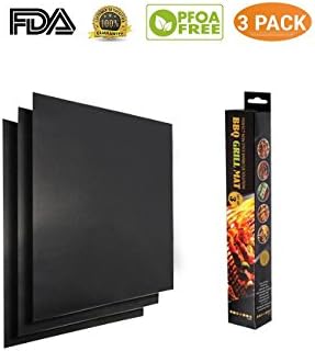Grill Mat | Heavy Duty 600 Degree Non Stick BBQ Grill Mats | Heat Resistant Mats | Reusable and Easy to Clean