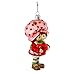 Kurt S. Adler 5-Inch Glass Strawberry Shortcake Ornament