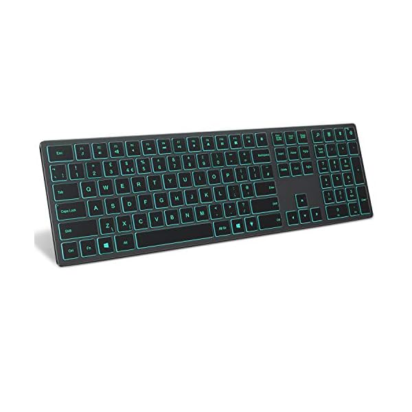 Bluetooth-Backlit-Keyboard-Jelly-Comb-Wireless-Backlight-Rechargeable-Keyboard-Qwerty-UK-Layout-for-ComputerLaptop-with-Windows-System-Space-Gray Bluetooth Backlit Keyboard, Jelly Comb Wireless Backlight Rechargeable Keyboard Qwerty UK Layout for Computer/Laptop…