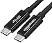 AmazonBasics USB Type-C to USB Type-C 3.1 Gen1 Adapter Charger Cable - 6 Feet (1.8 Meters) - Black primary