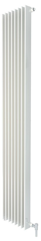 Henrad 110719 1800 320 248300 2976 BTU 872W Verona Slim Line Radiator, White