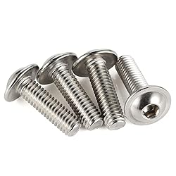 M6-1.0 x 6mm Flanged Button Head Socket Cap Screw