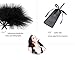 Vivilover Feather Tickler and Leather Slapper Costume Accessory (Black)